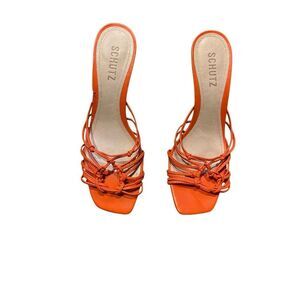 Schutz Dileni strappy slide sandals sz 7